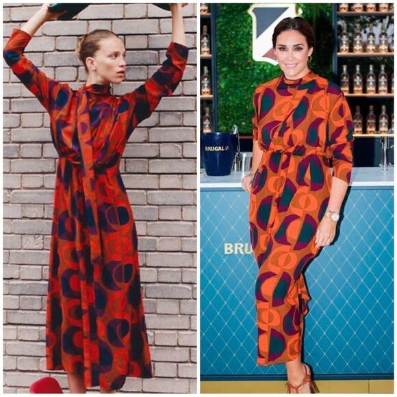 Zara Printer Dress - Picture 1 of 4